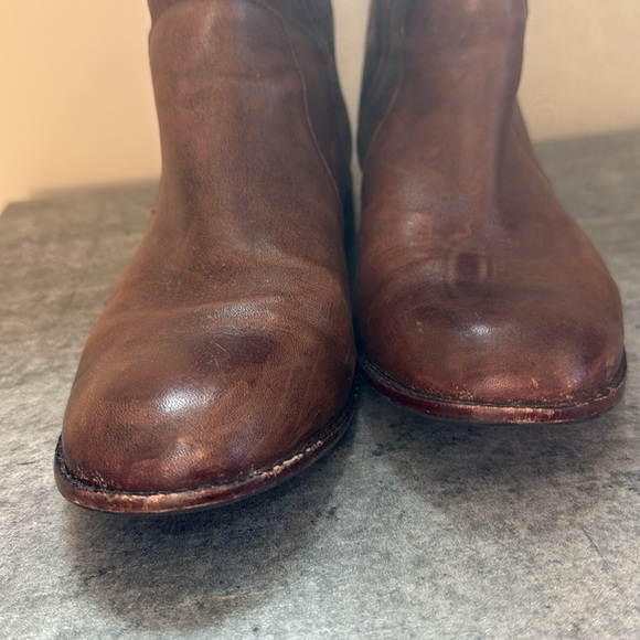 A Antonio Melani Tall Brown Leather Riding Boots – Size 7.5 - Picture 7 of 10